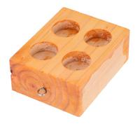 JUMPLAWN Wooden Friction Block Educational Physics Tool Inclined Plane Slider for Classroom Mechanics Lab Enhancing Learning of Gravity and Motion Principles