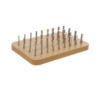 JUMPLAWN Wooden Peg Board for Finger Dexterity Hand Rehabilitation Tool Therapy Equipment for Fine Motor Skills Development and Cognitive Focus Enhancement