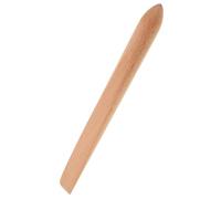JUMPLAWN Wooden Spurtle Bread Dough Spatula for Sourdough Essentials Food-Safe Natural Wood Stirring Stick Versatile Kitchen Tool for Dough Mixing and Cooking