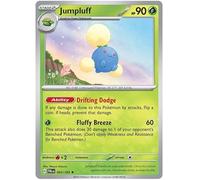 Jumpluff 003/193 Rare Pokemon Card (SV2 Paldea Evolved) + 1x TitanCards® Toploader