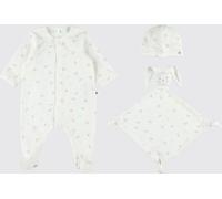 Jumpsuit PETIT BATEAU Kids color White - Size: 6 - unisex