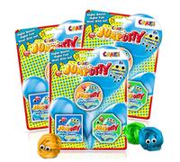 JUMPUTTY CRAZE Modelling Clay Carry 12x 15g Bouncy Ball Game Smart Play Dough 30325, Multicolour