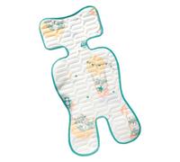 JUMUAO Baby Seat Cover Buggy, Breathable Summer Seat Insert, Universal Pram Insert, Cooling Pad for Buggy, Child Seat, Baby Seat, Cools and Protects the Seat Cover from Stains (Small Beast)