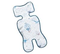 JUMUAO Baby Seat Cover Buggy, Breathable Summer Seat Insert, Universal Pram Insert, Cooling Pad for Buggy, Child Seat, Baby Seat, Cools and Protects the Seat Cover from Stains (Hot Air Balloon)