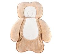 JUMUAO Baby Seat Cover Winter, Universal Pile Seat Insert, Pram Seat Cushion, Breathable Seat Insert, Sports Seat, Insert for Child Seat, Baby Seat, Baby Carrier, Pram, Buggy (Brown)