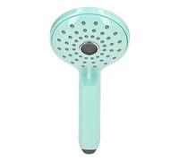 JUMZ Pressurized Shower Head, Mint Green, Modern Finish, 2 Modes (Rain & Pulse), Rust Resistant, Easy to Clean
