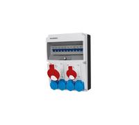 Jun construction distributor 1x32A 1x16A 4x230V with DV-68556-F