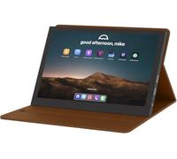 Jun-Saxifragelec Portable Monitor 7 Inch Mini Monitor Display Full HD 1024x600 IPS, with HDMI/BNC/AV/USB Monitor for Raspberry Pi, Laptop, PC, DVD, TV, Gaming Devices