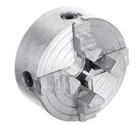 JUN-STORE Z011A 4 Jaw Chuck for Metal Mini Lathe M12 Thread 1.8~56mm/12~65mm Mini Collet Lathe Accessory SENMIAO-TH