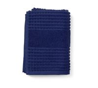 Juna Check towel 50x100 cm Navy blue