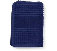 Juna Check towel 50x100 cm Navy blue
