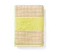 Juna Check towel 70x140 cm Yellow-pink