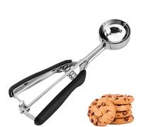 JUNADAEL J Cookie Scoop 1.5 Tbsp, 1.5 Tablespoon Cookie Scoops for Baking, Ice Cream Scoop, Comfortable Grip, Non-Slip, For Cookies Melon Ball Meatball Ice Cream Muffin