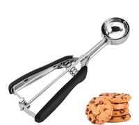 JUNADAEL J Small Cookie Scoop 1 Tbsp, Cookie Dough Scoop, 1 Tablespoon Cookie Scoops for Baking, Melon Baller, Comfortable Grip, Non-Slip, Smooth Release and Dishwasher Safe