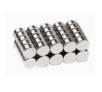 JUNAN Small Round Magnets 6mm x 3mm,Powerful Strong Rare Earth Mini Magnet for Fridge Office Magnetic Whiteboard DIY Craft（Pack of 50）