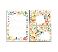 Junapack A5 Lined Letter Pad with 25 Sheets & 15 Envelopes (C6 Size, 25 Sheets, Breifblock Design, Made in Germany)