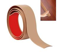 JUNART 100cm×4cm Laminate Flooring Threshold Transition Strip, Self Adhesive Vinyl Floor Strip, Tiles or Carpet Edge Transition Trim(Brown)