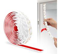 JUNART PVC Moldings Trim, 300cm×2cm, 3D Wallpaper Border, Coving for Ceilings, Flexible Ceiling Moulding Trim for Mirror Edge, TV Background Wall, Skirting Boards, Cabinet, Wall(White Gold)