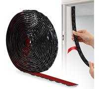 JUNART PVC Moldings Trim, 600cm×2cm, 3D Wallpaper Border, Coving for Ceilings, Flexible Ceiling Moulding Trim for Mirror Edge, TV Background Wall, Skirting Boards, Cabinet, Wall(Black)