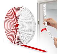 JUNART PVC Moldings Trim, 600cm×2cm, 3D Wallpaper Border, Coving for Ceilings, Flexible Ceiling Moulding Trim for Mirror Edge, TV Background Wall, Skirting Boards, Cabinet, Wall(White Silver)