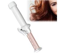 Junbyuhu 30W Mini Cordless Ceramic Hair Curling Wand, USB Rechargeable, Wet & Dry Use, Fast Heating, 20cm/8.66inch, 2500mAh Battery, 45min Use, 230°C Max Temp, Curling Wand