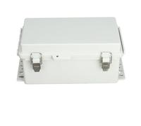 Junction Box ABS Plastic IP66 Waterproof, 3 Outlet Holes Electrical Box, 12.45x22.35x10.92cm - Durable Weatherproof Protection, Easy Installation, Ideal for Power Projects