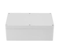 Junction Box, Dustproof Waterproof Junction Box - Universal Enclosure White Plastic Electrical Project Case DIY 230 * 150 * 85mm