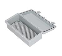 Junction Box Electrical Case ABS IP67 200x100x70mm Power Enclosure, Outdoor Cable Junction Box with High Impact Resistance for Garden Landscape Lights and DIY