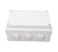 Junction Box Electrical Connection Box Power Enclosure Durable ABS Outdoor Electrical Case 150x110x70mm for Lawn Garden Landscape Lights