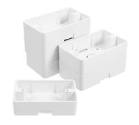Junction Box Electrical Outlet Box Wall Mounted 6pcs Surface Mount