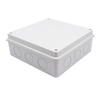Junction Box, Electrical Project Case ABS Enclosure Waterproof ABS DIY Power Outdoor Enclosure Dustproof IP55 Connector Junction Box Case(200 * 200 * 80mm)