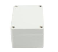 Junction Box Enclosure Crafted from ABS Plastic with Full Screw Kit IP67 Level Protection Against Environmental Factors Resists and Compression (100 * 68 * 50mm)