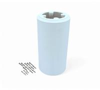 Junction Box Extension Tube for Unifi Turret AI & Ultra Cameras (White, 9")