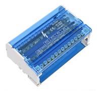 Junction Box for Power For Distribution Panels Featuring 125A Rating and Compatibility with Standard DIN Rail Installation Methods (415)