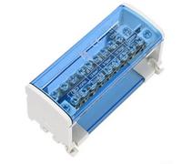 Junction Box for Power For Distribution Panels Featuring 125A Rating and Compatibility with Standard DIN Rail Installation Methods (211)