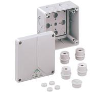 Junction Box IP65 6 qmm 110 x 110 x 67 mm Wall / Ceiling Square Hfr ABOX060-L