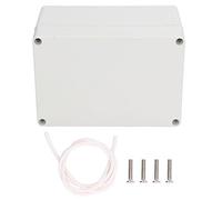 Junction Box, Project Box Water Proof Dust Proof IP65 ABS Universal Electrical Boxes Enclosure 6.30 X 4.33 X 3.54 Inch (160 X 110 X 90 mm)