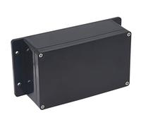 Junction box, Raculety Electrical Project Case Power Junction Box, Project Box with Fixed Ear, Black (7.87"x4.72"x2.95")