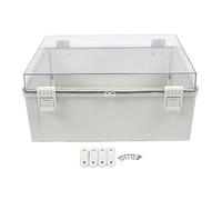 Junction Box, Waterproof Junction Box, ABS Plastic Outdoor Universal Project Enclosure with Clear Cover, IP66 Rating, Simple, Electrical Boxes