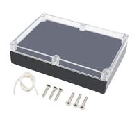 Junction Box, Zulkit Project Box IP65 Waterproof Outdoor Box ABS Plastic Electrical Boxes Electronic Enclosure 10.4 x 7.2 x 2.4 inch(263 x 182 x 60 mm)(Pack of 1)