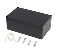 Junction Box, Zulkit Project Box IP65 Waterproof Outdoor Box ABS Plastic Electrical Boxes Electronic Enclosure Black 7.9 x 4.7 x 2.95 inch (200 x 120 x 75mm)