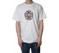 JUNDAO Independent Truck Company White T-Shirt for Men Size L