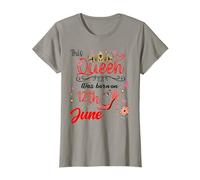 June 12 Birthday This Queen was Born on June 12th T-Shirt