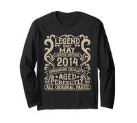 June 2014 12th Birthday Decorations Vintage 12 Birthday Long Sleeve T-Shirt