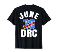 June 30 DRC Independence Democratic Republic Of The Congo T-Shirt