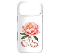 June Birth Flower Peony Bloom Floral Design Case for iPhone 17 Pro Max