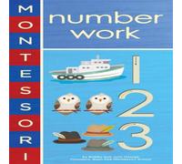 June George Montessori: Number Work Board book Book June George Multicolor