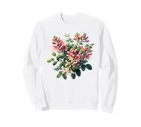 June Honeysuckle Birth Flower Floral Bloom Sweatshirt