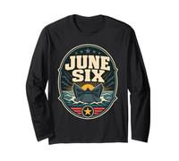 June Six D-Day Landing Craft Long Sleeve T-Shirt