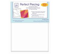 June Tailor Perfect Piecing Quilt Block Foundation Sheets, Multi-Colour, 22.09 x 33.02 x 1.6 cm